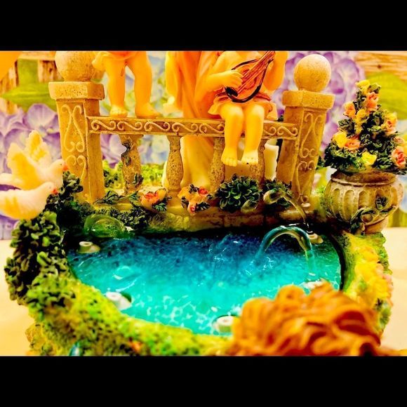 Rare Lion 🦁 And Lamb 🐑 Musical 🎶 Fountain - Picture 6 of 13